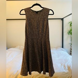 Theory tweed pattern A-line dress size 6
